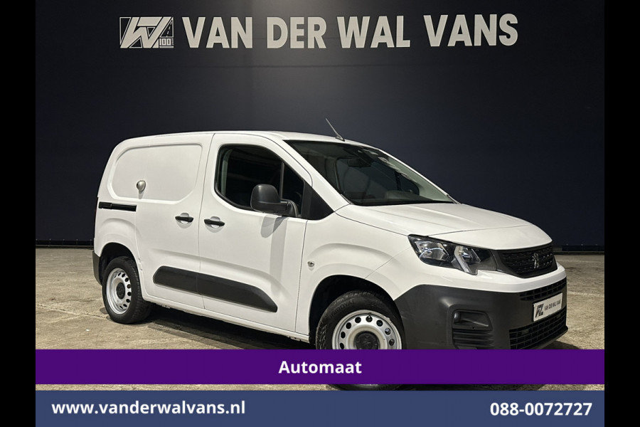 Peugeot Partner 1.5 BlueHDI 131pk Automaat L1H1 Euro6 Airco | 3-Zits | Navigatie | Apple Carplay | Cruisecontrol Android Auto, Parkeersensoren, bijrijdersbank