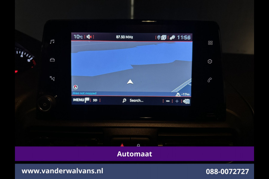 Peugeot Partner 1.5 BlueHDI 131pk Automaat L1H1 Euro6 Airco | 3-Zits | Navigatie | Apple Carplay | Cruisecontrol Android Auto, Parkeersensoren, bijrijdersbank