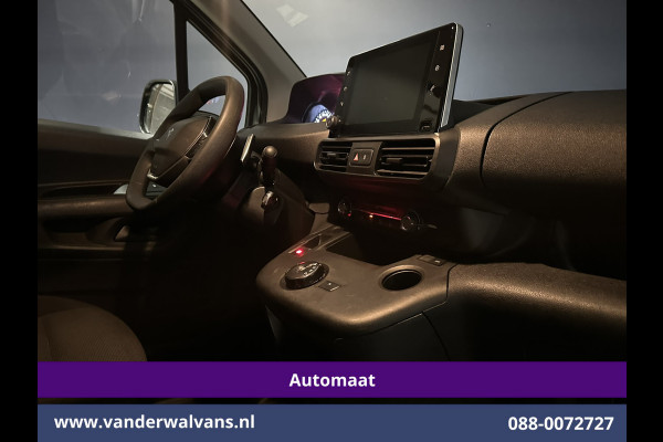 Peugeot Partner 1.5 BlueHDI 131pk Automaat L1H1 Euro6 Airco | 3-Zits | Navigatie | Apple Carplay | Cruisecontrol Android Auto, Parkeersensoren, bijrijdersbank