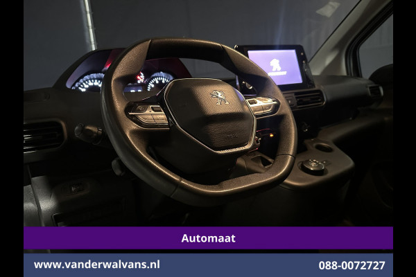Peugeot Partner 1.5 BlueHDI 131pk Automaat L1H1 Euro6 Airco | 3-Zits | Navigatie | Apple Carplay | Cruisecontrol Android Auto, Parkeersensoren, bijrijdersbank