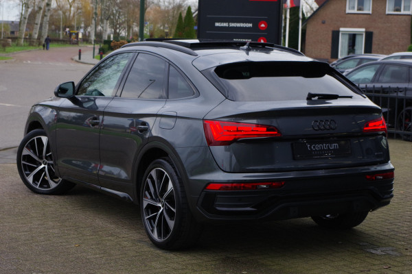 Audi Q5 Sportback 55 TFSI e 367 PK S-Line edition Competition PHEV, Luchtvering, Panoramadak, RS-Leder,