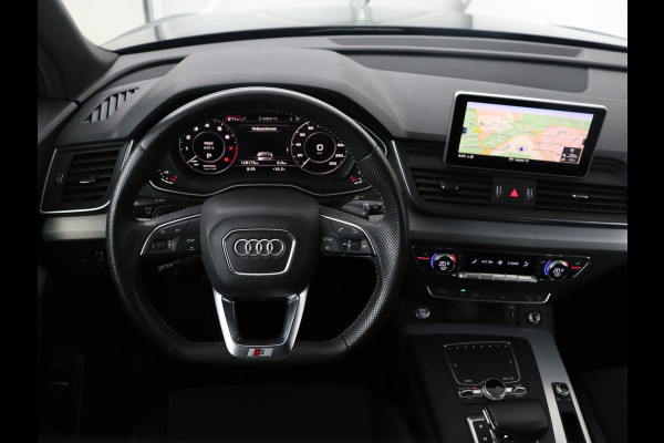 Audi Q5 55 TFSIe quattro S edition | Panoramadak | Carplay | Stoelverwarming | Trekhaak | Adaptive cruise | 20'' | Leder/Alcantara | Camera | Navigatie | DAB | Virtual Cockpit | Full LED | S Line | PHEV | Plug In