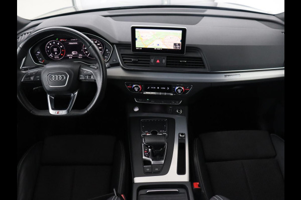 Audi Q5 55 TFSIe quattro S edition | Panoramadak | Carplay | Stoelverwarming | Trekhaak | Adaptive cruise | 20'' | Leder/Alcantara | Camera | Navigatie | DAB | Virtual Cockpit | Full LED | S Line | PHEV | Plug In