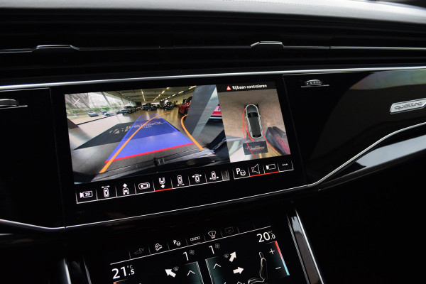 Audi Q8 55 TFSI e Quattro / 2x S-line/ Standkachel/ Luchtvering/ Panoramadak/ Trekhaak/ 280kW (381PK)