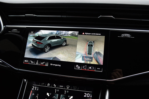 Audi Q8 55 TFSI e Quattro / 2x S-line/ Standkachel/ Luchtvering/ Panoramadak/ Trekhaak/ 280kW (381PK)
