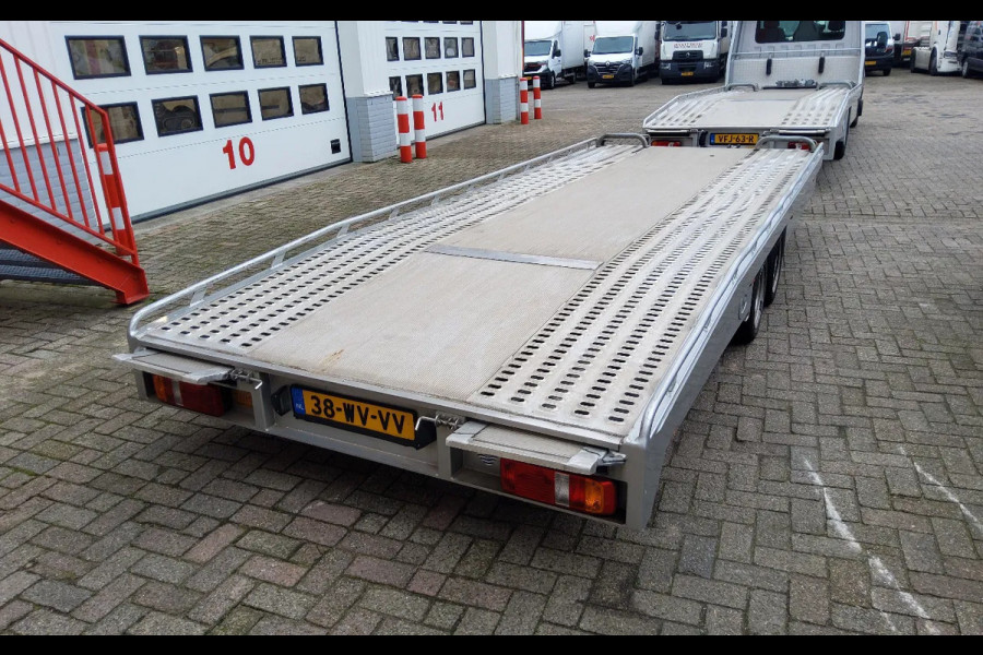 Renault Master 165 PK OPRIJWAGEN MET HULPLUCHTVERING VFJ-63-R + AANHANGER 38-WV-VV