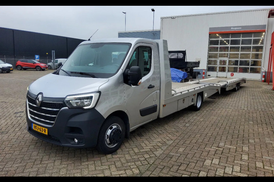 Renault Master 165 PK OPRIJWAGEN MET HULPLUCHTVERING VFJ-63-R + AANHANGER 38-WV-VV