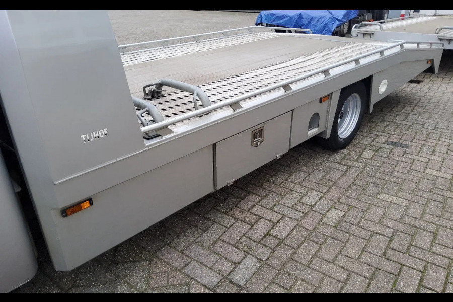 Renault Master 165 PK OPRIJWAGEN MET HULPLUCHTVERING VFJ-63-R + AANHANGER 38-WV-VV