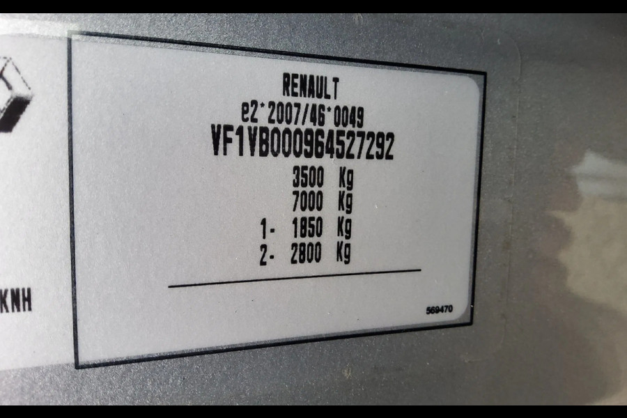 Renault Master 165 PK OPRIJWAGEN MET HULPLUCHTVERING VFJ-63-R + AANHANGER 38-WV-VV