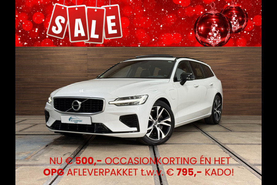 Volvo V60 2.0 T8 Recharge AWD R-Design | Panoramadak | Leder | BLIS | Memory