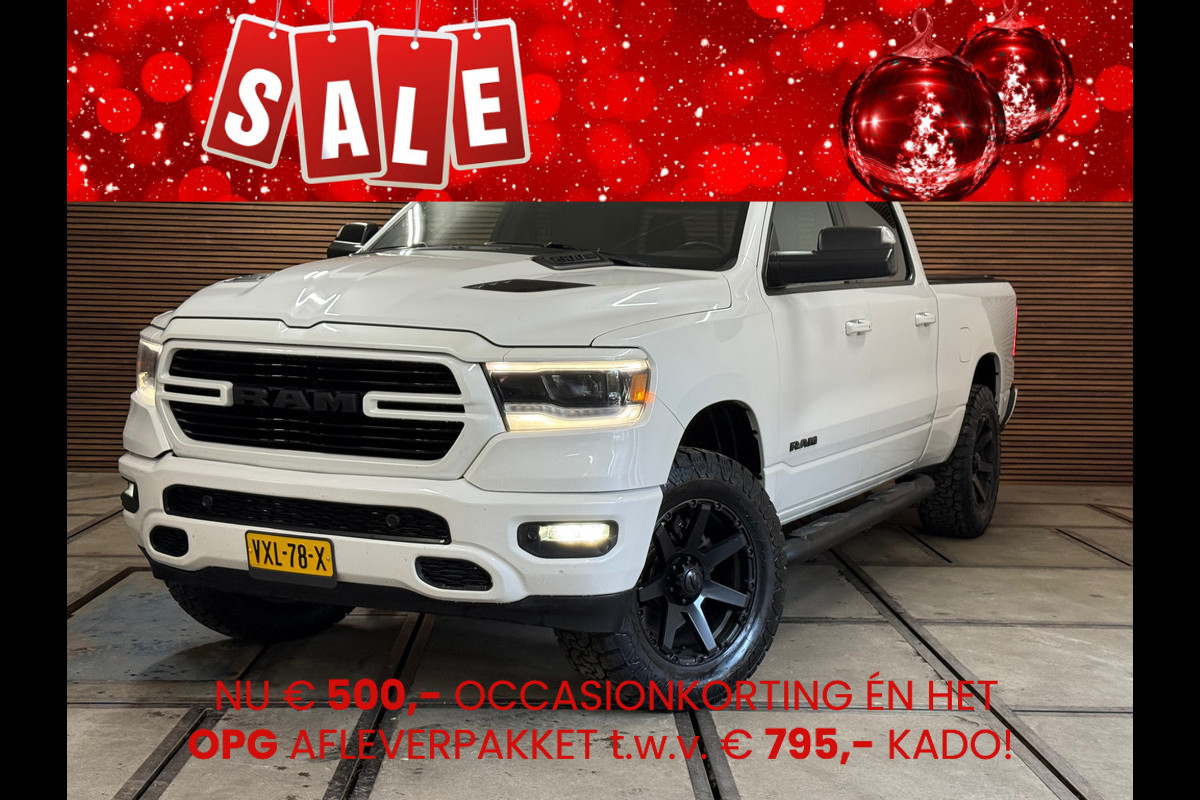 Dodge Ram 1500 5.7 V8 4x4 Crew Cab 5'7 Sport | Soft Cover | Full option | Camera | Trekhaak | White Edition |