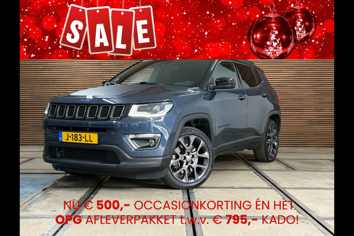 Jeep Compass 4xe 240 Plug-in Hybrid Electric S | Alpine | 19' inch | Leder | Trekhaak | LED