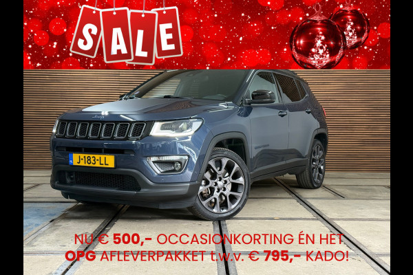 Jeep Compass 4xe 240 Plug-in Hybrid Electric S | Alpine | 19' inch | Leder | Trekhaak | LED