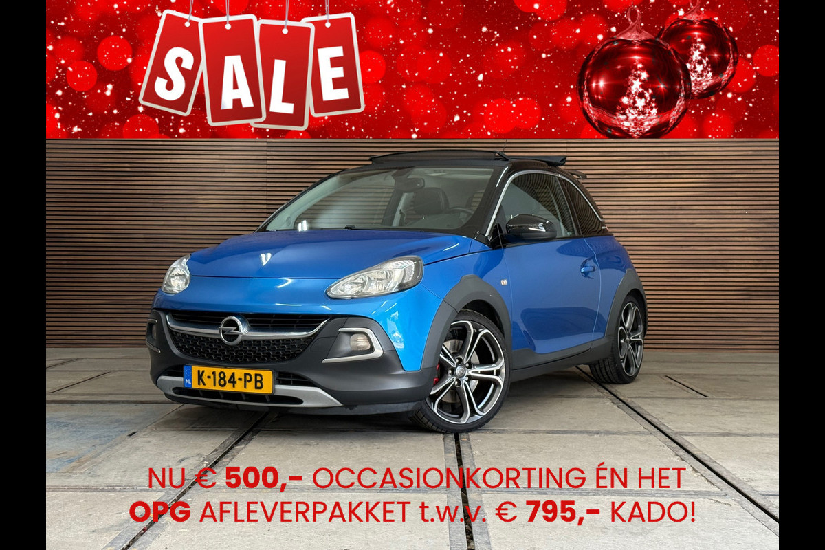 Opel ADAM 1.4 Turbo Rocks S | Cabrio | Carplay | Leder-Pack | Dakkleur-Pack | 18 inch | VOL