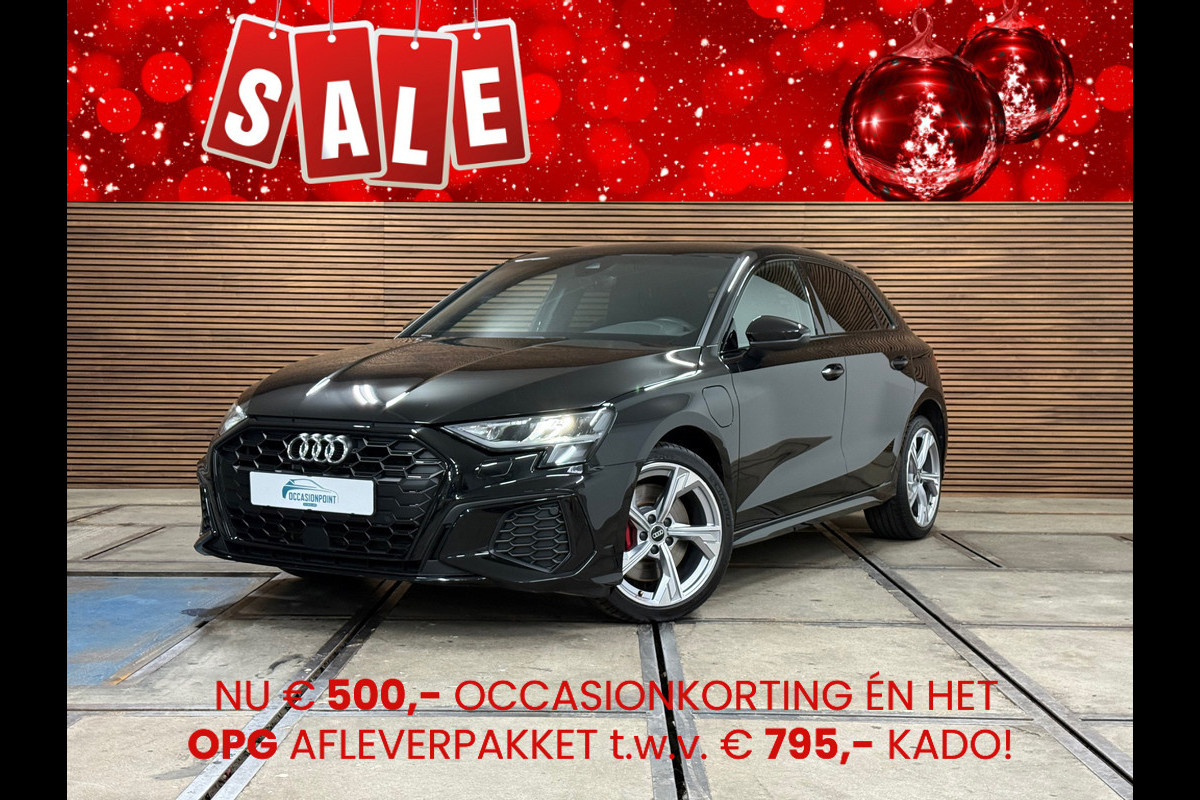 Audi A3 Sportback 45 TFSIe S-line Competition | RS-stoelen Alcantara | Navigatie | Virtual Cockpit | 18' inch