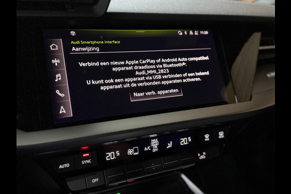 Audi A3 Sportback 45 TFSIe S-line Competition | RS-stoelen Alcantara | Navigatie | Virtual Cockpit | 18' inch