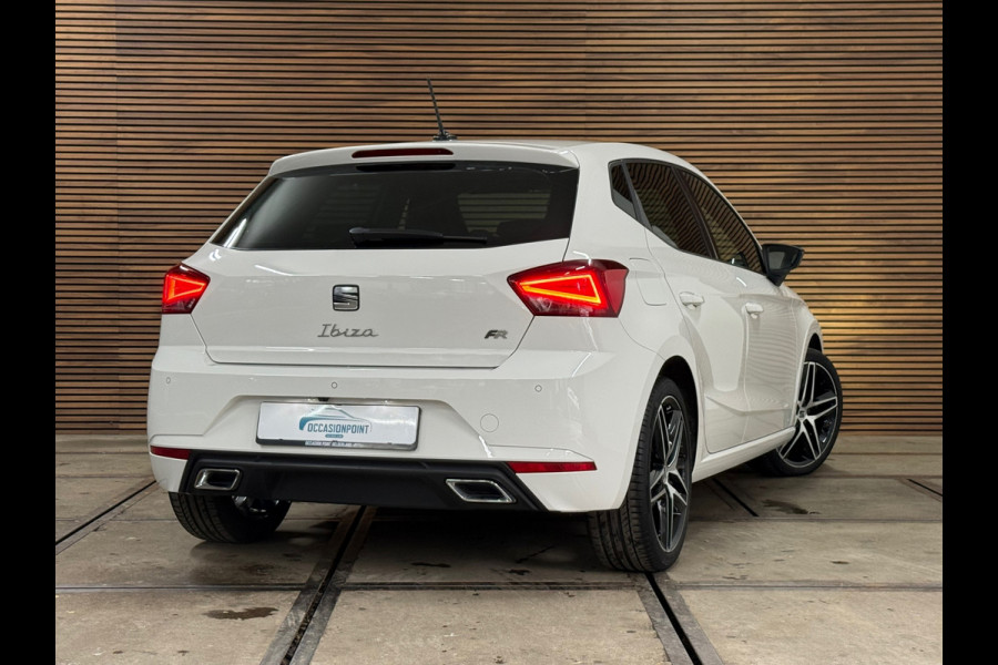 Seat Ibiza 1.0 EcoTSI FR Automaat | Facelift | Alcantara | Virtual Cockpit | Stoelverwarming | Cruise Control | 18' inch |