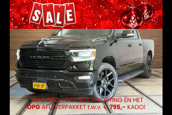 Dodge Ram 1500 5.7 V8 4x4 Crew Cab Sport | Full BLACK | Camera | ALPINE | Soft Cover | Apple Carplay | Cruise |