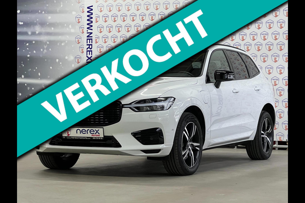 Volvo XC60 2.0 Recharge T8 AWD R-Design/PANO/LUCHTVERING/TREKHAAK/360CAM/PILOT ASIST/MEMORY