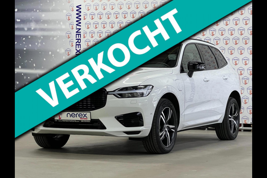 Volvo XC60 2.0 Recharge T8 AWD R-Design/PANO/LUCHTVERING/TREKHAAK/360CAM/PILOT ASIST/MEMORY