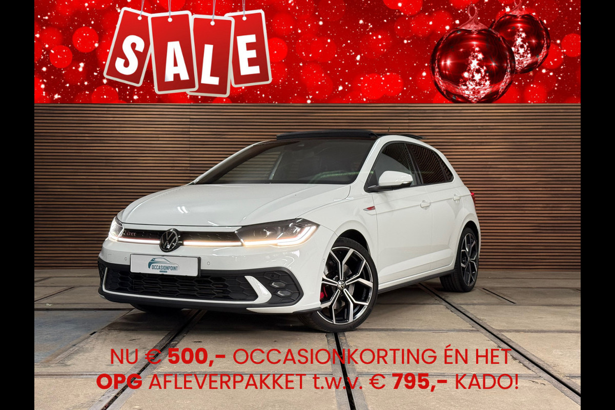 Volkswagen Polo 2.0 TSI GTI | Pano | Matrix LED | 18' inch | Stuurhulp | Camera | Adaptive Cruise |
