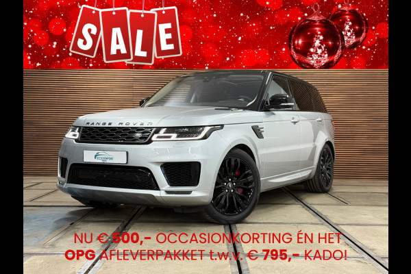 Land Rover Range Rover Sport 2.0 P400e HSE | Pano | Meridian | 360° Camera | Leer | Luchtvering | Carplay | 21' inch