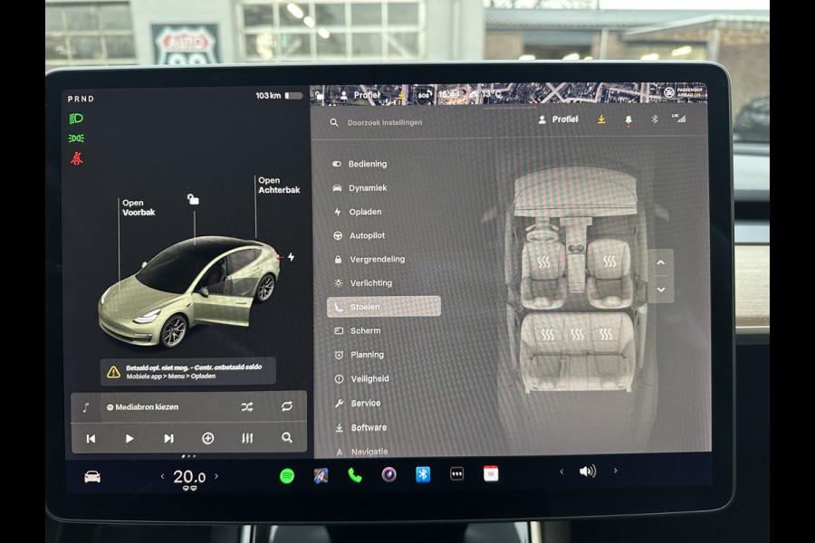 Tesla Model 3 Long Range AWD 75 kWh SOH 87% / NAP / STOELVERWARMING