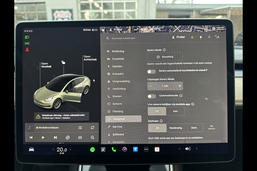 Tesla Model 3 Long Range AWD 75 kWh SOH 87% / NAP / STOELVERWARMING