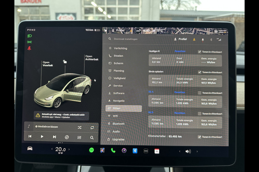 Tesla Model 3 Long Range AWD 75 kWh SOH 87% / NAP / STOELVERWARMING