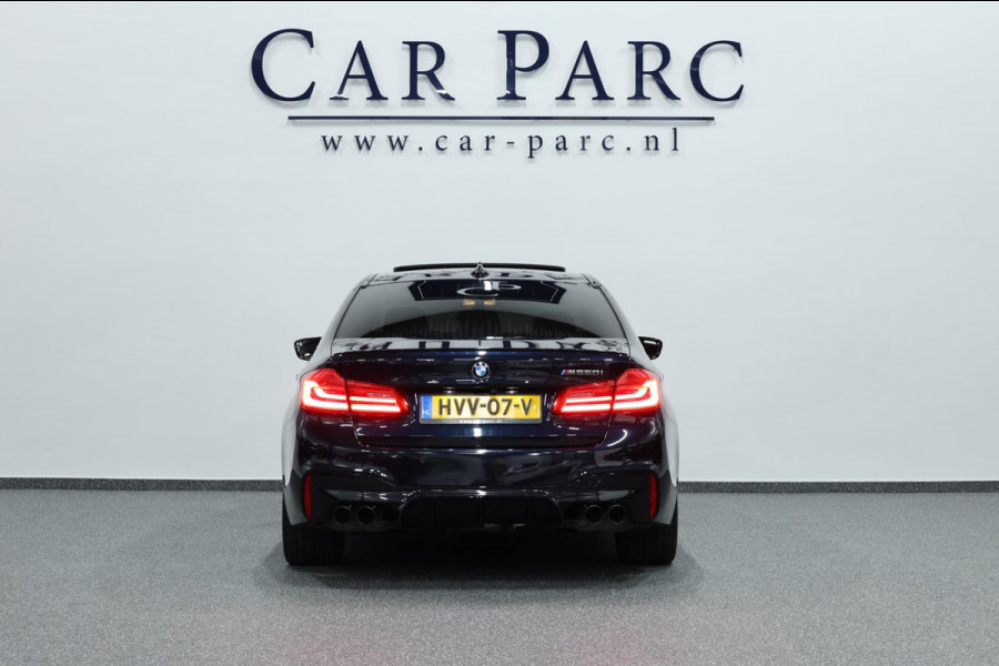 BMW 5 Serie M550i xDrive BOWERS&WILKINS/NIGHT/SOFTCLOSE/LEER+MASSAGE/20"/360 CAM/ACC/ECC/12 MND GARANTIE!