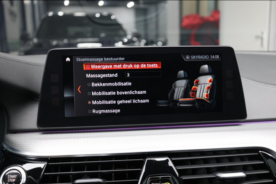 BMW 5 Serie M550i xDrive BOWERS&WILKINS/NIGHT/SOFTCLOSE/LEER+MASSAGE/20"/360 CAM/ACC/ECC/12 MND GARANTIE!