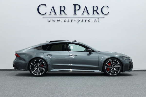Audi RS7 Sportback 4.0 TFSI quattro 750+-PK KERAMISCH/4-WIEL.B/3D B&O/VIRTUAL/SFEER/PANO/22"LMV/360/LINE/ACC/12 MDN GARANTIE!