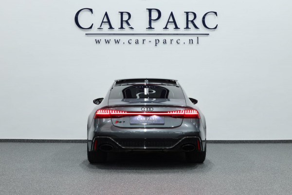 Audi RS7 Sportback 4.0 TFSI quattro 750+-PK KERAMISCH/4-WIEL.B/3D B&O/VIRTUAL/SFEER/PANO/22"LMV/360/LINE/ACC/12 MDN GARANTIE!