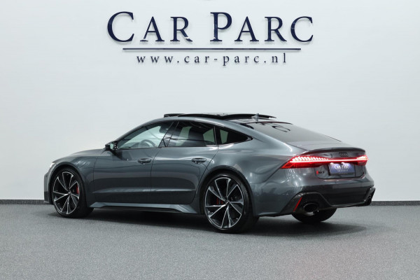Audi RS7 Sportback 4.0 TFSI quattro 750+-PK KERAMISCH/4-WIEL.B/3D B&O/VIRTUAL/SFEER/PANO/22"LMV/360/LINE/ACC/12 MDN GARANTIE!