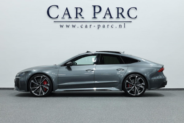 Audi RS7 Sportback 4.0 TFSI quattro 750+-PK KERAMISCH/4-WIEL.B/3D B&O/VIRTUAL/SFEER/PANO/22"LMV/360/LINE/ACC/12 MDN GARANTIE!