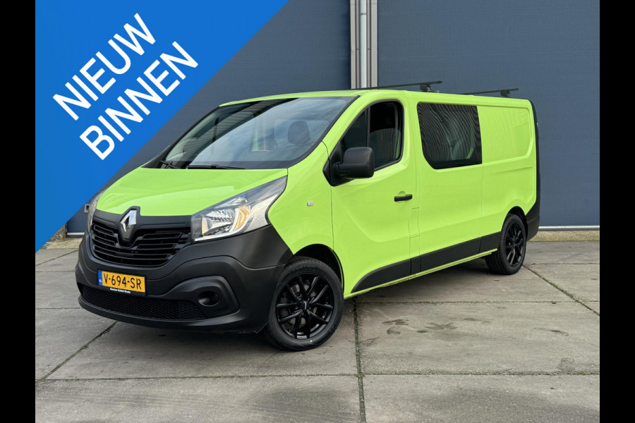 Renault Trafic 1.6 dCi T29 L2H1 DC Comfort Energy DUBBEL CABINE / AIRCO / CRUISE CONTROLE / NAVI / TREKHAAK
