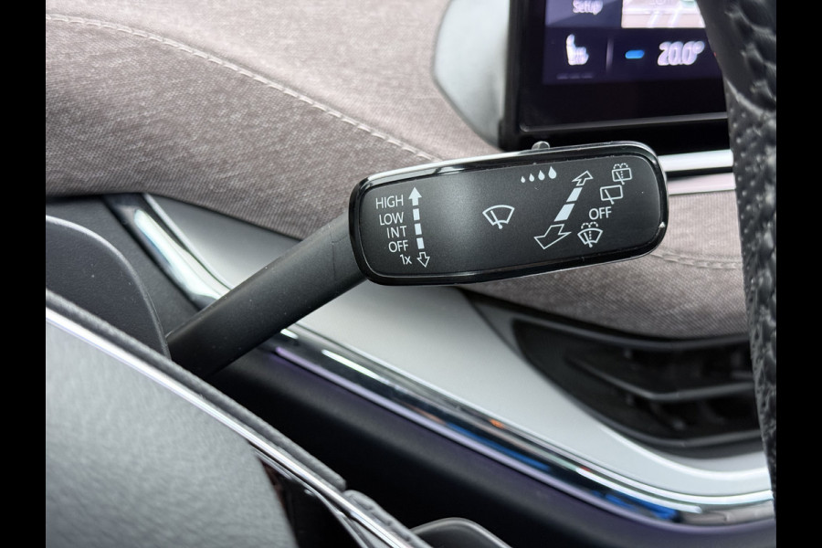 Škoda ENYAQ iV 80 Pano-Dak Adap.Cruise Trekhaak 360°Camera Elek.Stoelen+Memory+Verwarmd Apple Carplay Android Head-Up Display Led Stuur+Achterbankverwarming Elek.Achterklep Keyless advanced SOH 92% Zeer compleet! 1.000kg trekvermogen! 3-fase-11kw-thuisladen