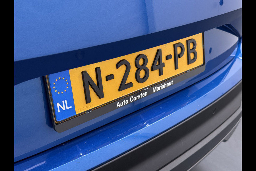 Škoda ENYAQ iV 80 Pano-Dak Adap.Cruise Trekhaak 360°Camera Elek.Stoelen+Memory+Verwarmd Apple Carplay Android Head-Up Display Led Stuur+Achterbankverwarming Elek.Achterklep Keyless advanced SOH 92% Zeer compleet! 1.000kg trekvermogen! 3-fase-11kw-thuisladen