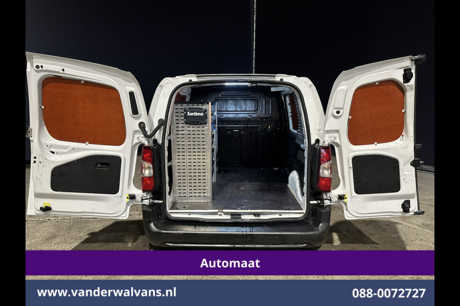 Peugeot Partner 1.5 BlueHDI 131pk Automaat L1H1 Euro6 Airco | 3-Zits | Navigatie | Apple Carplay | Cruisecontrol Android Auto, Parkeersensoren, bijrijdersbank