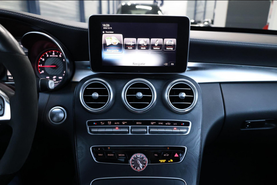 Mercedes-Benz C-Klasse AMG 63 S 510+PK LED/SFEER/HUD/PANO/LEDER+S.VERWARMING+MEMORY/19" LMV/CAM/ACC/ECC/12 MDN GARANTIE!
