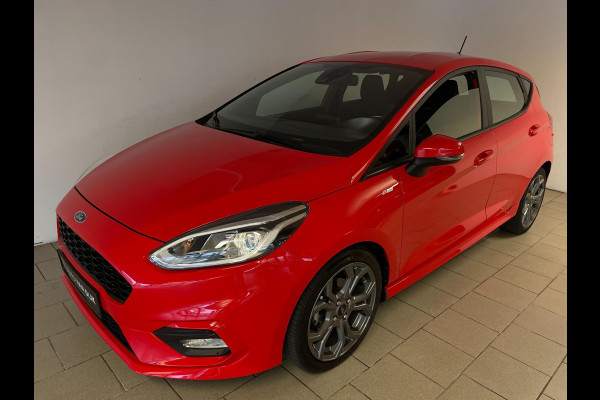 Ford Fiesta 1.0 EcoBoost Hybrid ST-Line AIRCO NAVI CRUISE BLUETOOTH SCHERM 17 INCH VELGEN ELEK RAMEN CENT VERG NIEUWSTAAT