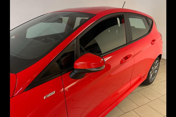 Ford Fiesta 1.0 EcoBoost Hybrid ST-Line AIRCO NAVI CRUISE BLUETOOTH SCHERM 17 INCH VELGEN ELEK RAMEN CENT VERG NIEUWSTAAT
