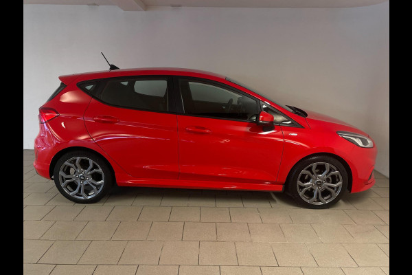 Ford Fiesta 1.0 EcoBoost Hybrid ST-Line AIRCO NAVI CRUISE BLUETOOTH SCHERM 17 INCH VELGEN ELEK RAMEN CENT VERG NIEUWSTAAT