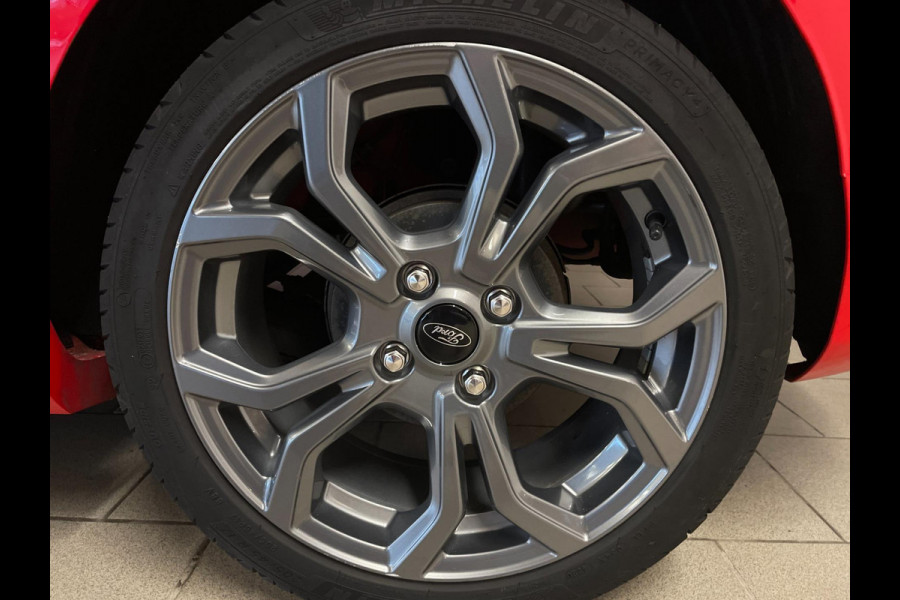 Ford Fiesta 1.0 EcoBoost Hybrid ST-Line AIRCO NAVI CRUISE BLUETOOTH SCHERM 17 INCH VELGEN ELEK RAMEN CENT VERG NIEUWSTAAT