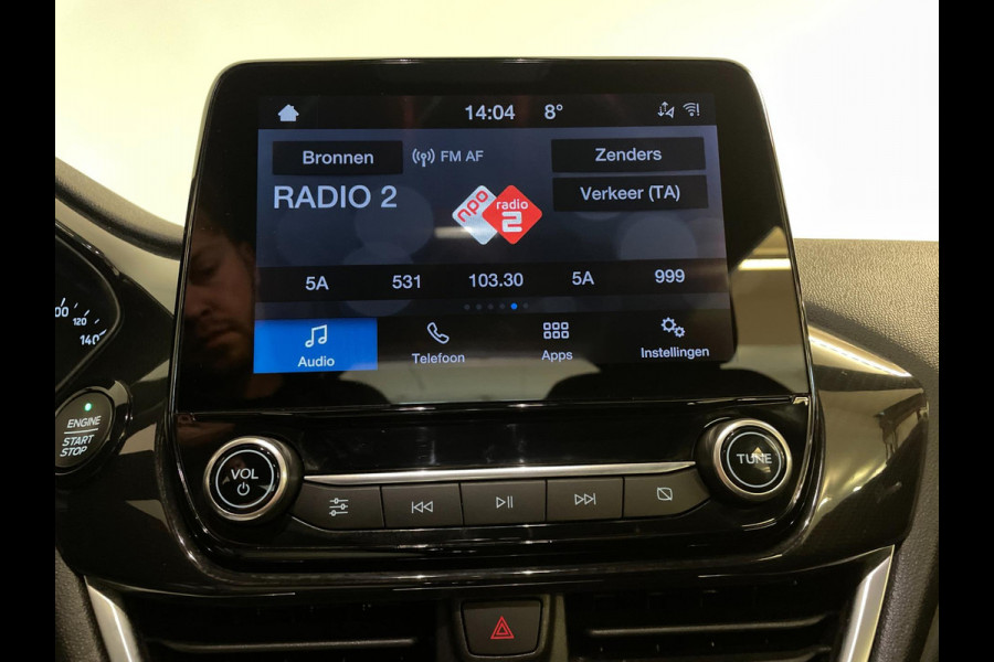 Ford Fiesta 1.0 EcoBoost Hybrid ST-Line AIRCO NAVI CRUISE BLUETOOTH SCHERM 17 INCH VELGEN ELEK RAMEN CENT VERG NIEUWSTAAT