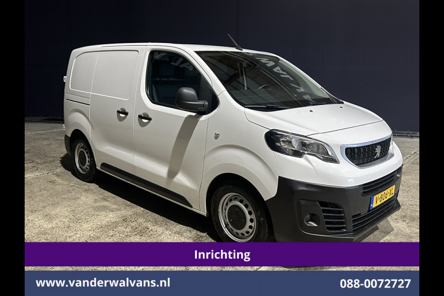 Peugeot Expert 1.6 BlueHDI L1H1 Inrichting Dubbele vloer Euro6 Airco | Cruisecontrol | Parkeersensoren Bijrijdersbank
