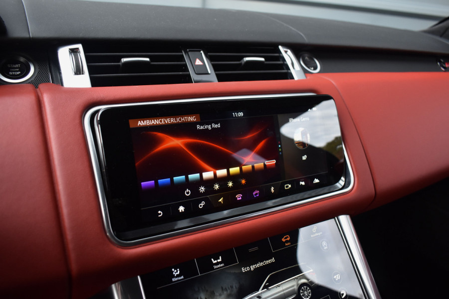 Land Rover Range Rover Sport 5.0 V8 SC SVR 575pk | Pano | Meridian Surround | Matrix | 360 Camera | Trekhaak | Carbon motorkap | CarPlay |