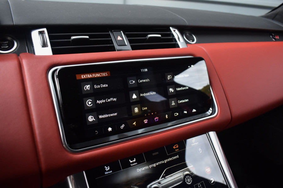Land Rover Range Rover Sport 5.0 V8 SC SVR 575pk | Pano | Meridian Surround | Matrix | 360 Camera | Trekhaak | Carbon motorkap | CarPlay |