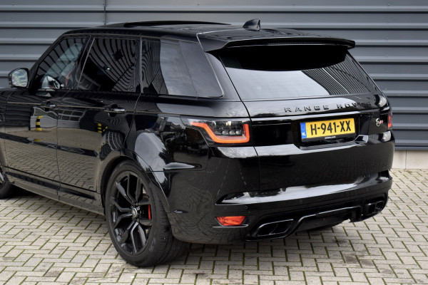 Land Rover Range Rover Sport 5.0 V8 SC SVR 575pk | Pano | Meridian Surround | Matrix | 360 Camera | Trekhaak | Carbon motorkap | CarPlay |