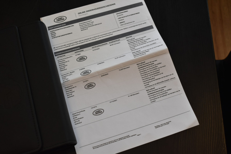 Land Rover Range Rover Sport 5.0 V8 SC SVR 575pk | Pano | Meridian Surround | Matrix | 360 Camera | Trekhaak | Carbon motorkap | CarPlay |